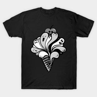 B&W I Scream for Ice Cream T-Shirt